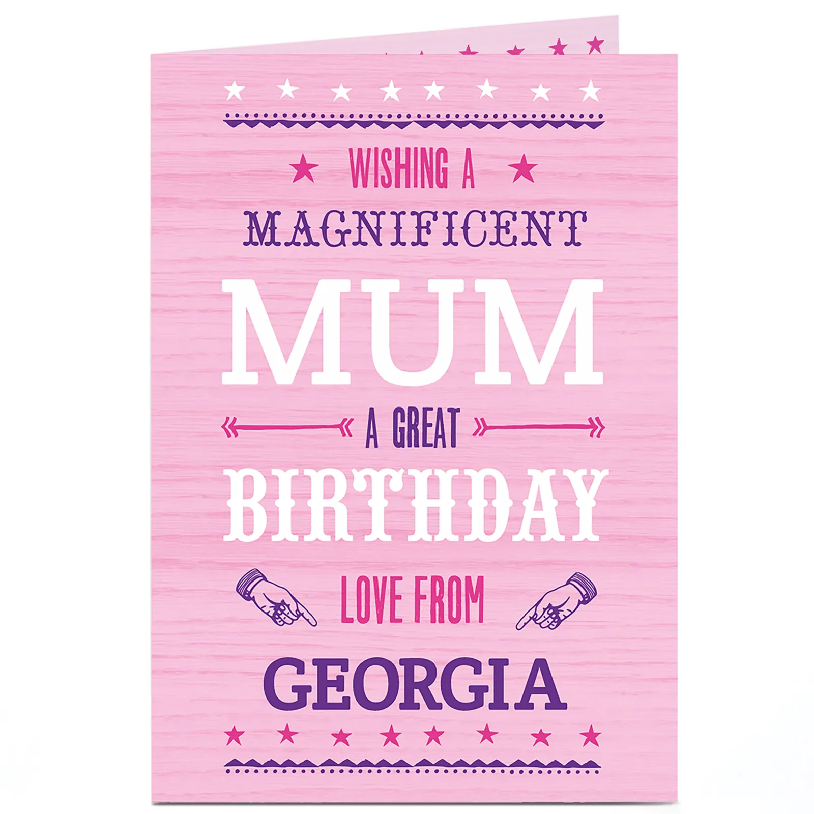 Discount Personalised Birthday Card - Magnificent For Mum|Mum