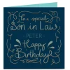 Hot Personalised Birthday Card - Special Son-In-Law Premium Square|Birthday