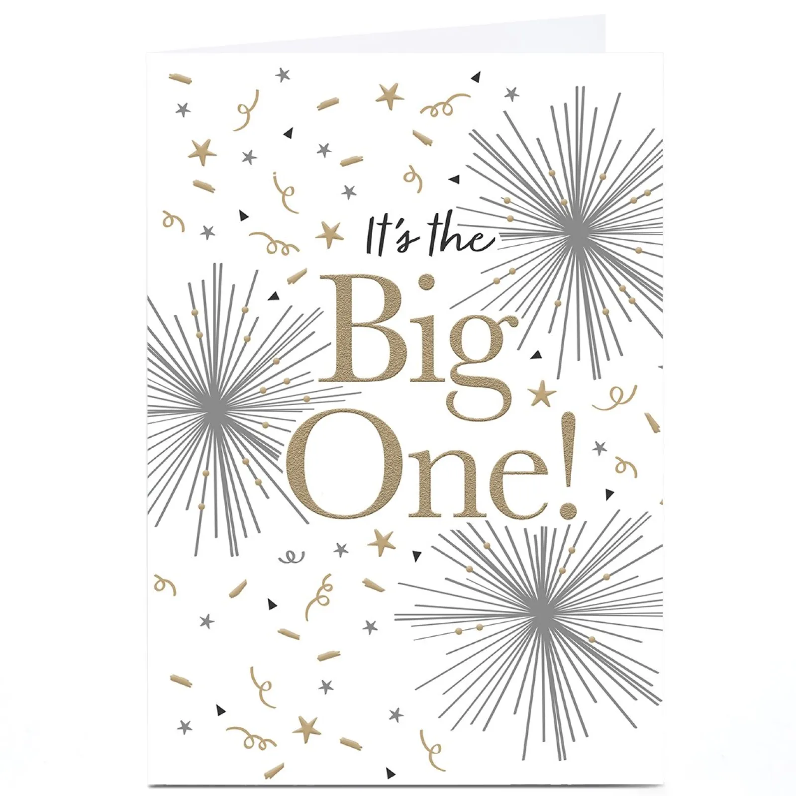 Best Personalised Birthday Card - It's The Big One Special Age|Birthday