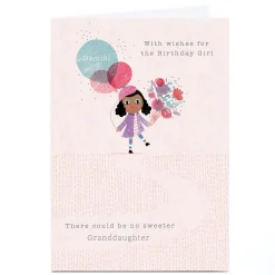 Sale Personalised Birthday Card - There Could Be No Sweeter, Granddaughter Kids For Kids|Granddaughter