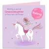 Personalised Birthday Card - Granddaughter Fairy-Tale Birthday Kids For Granddaughter|Premium Square