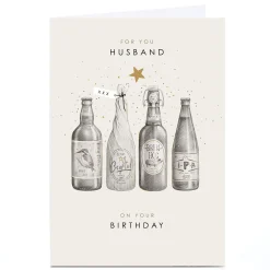 Sale Personalised Birthday Card - Crafted Ales, Husband For Husband|Birthday
