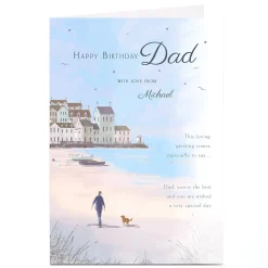 Sale Personalised Birthday Card - Dad This Loving Greeting For Dad|Dad