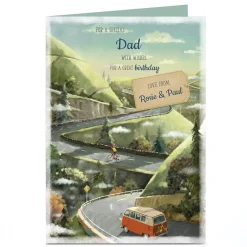 Online Personalised Birthday Card - Dad Great Birthday For Dad|Dad