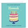 Kids Card Factory Personalised Birthday Card - Time To Make A wish
