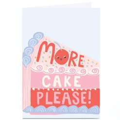 Kids Card Factory Personalised Birthday Card - Birthday Cake