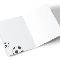 BOY Card Factory Personalised Birthday Card - Man of the Match Football Shirt, Editable Age