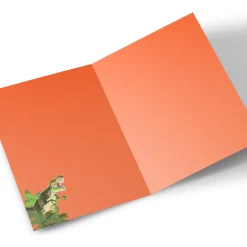 Kids Card Factory Personalised Birthday Card - Dinosaur Birthday