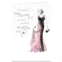 Best Personalised Birthday Card - Fabulous Mum Fabulous Birthday, Mum For Mum|Mum