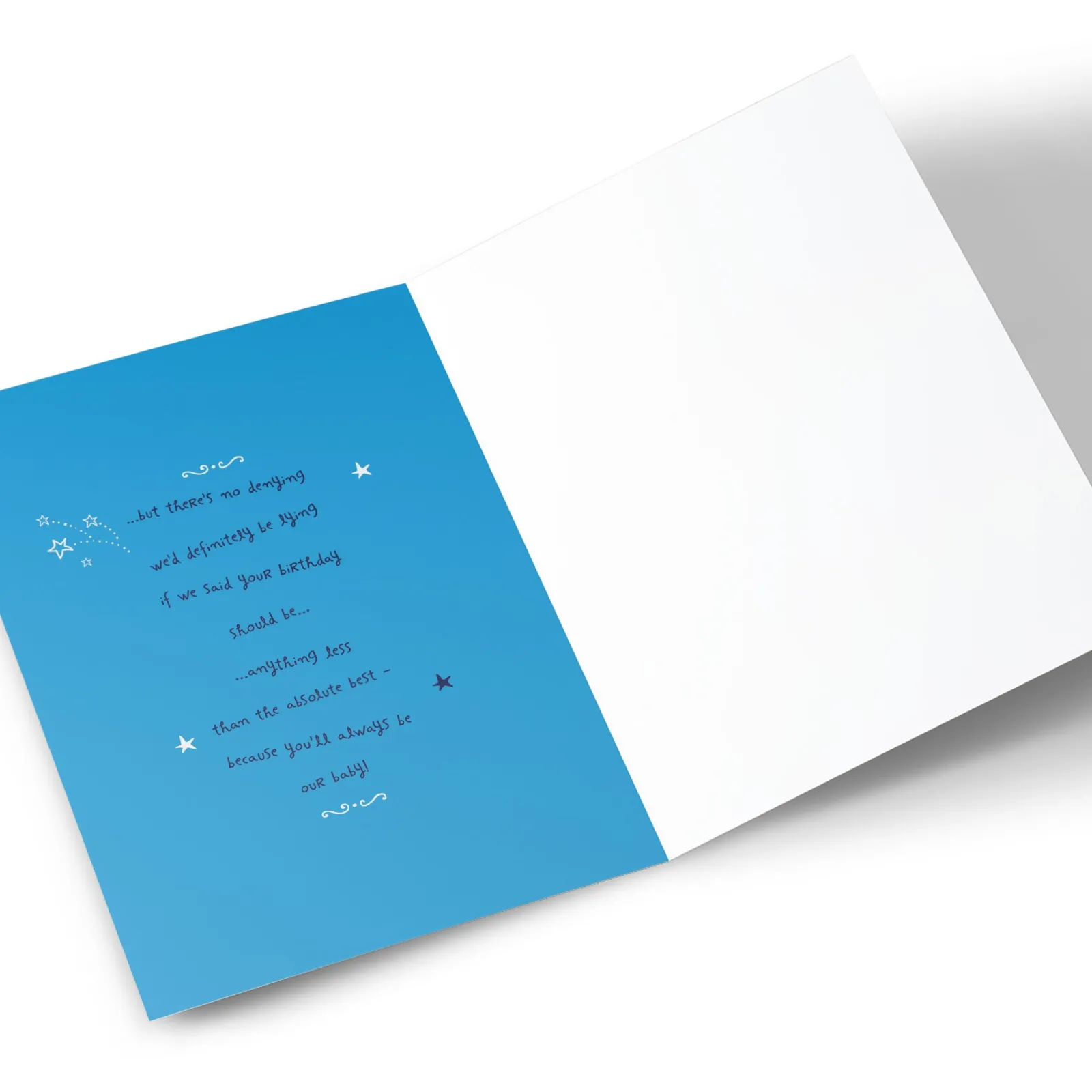 Card Factory Personalised Birthday Card - No Peace and Quiet Poem, Son