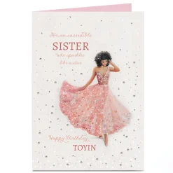 Card Factory Personalised Birthday Card - For an Incredible...