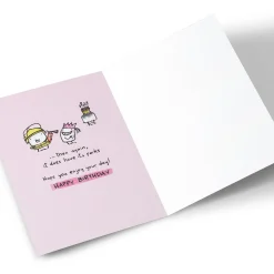 Personalised Birthday Card - Candle Inferno, Mum For Mum|Funny