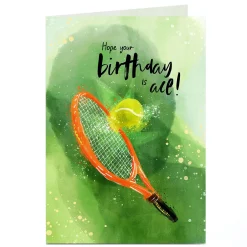 Card Factory Personalised Birthday Card - Hope Your Birthday Is Ace