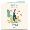 New Personalised Birthday Card - You're the Best For Friend|Premium Square