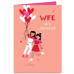 Card Factory Personalised Birthday Card - In A Squillion