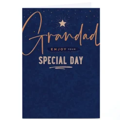 Card Factory Personalised Birthday Card - Grandad Enjoy Your Special Day