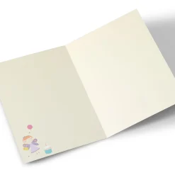 Kids Card Factory Personalised Birthday Card - Granddaughter Fairies and Cupcakes