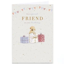 Card Factory Personalised Birthday Card - For A Special Friend On Your Birthday