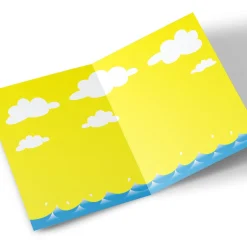 Kids Card Factory Personalised Birthday Card - Pirate Captain, Any Name & Age