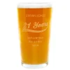 Card Factory Personalised Birthday Years Pint Glass