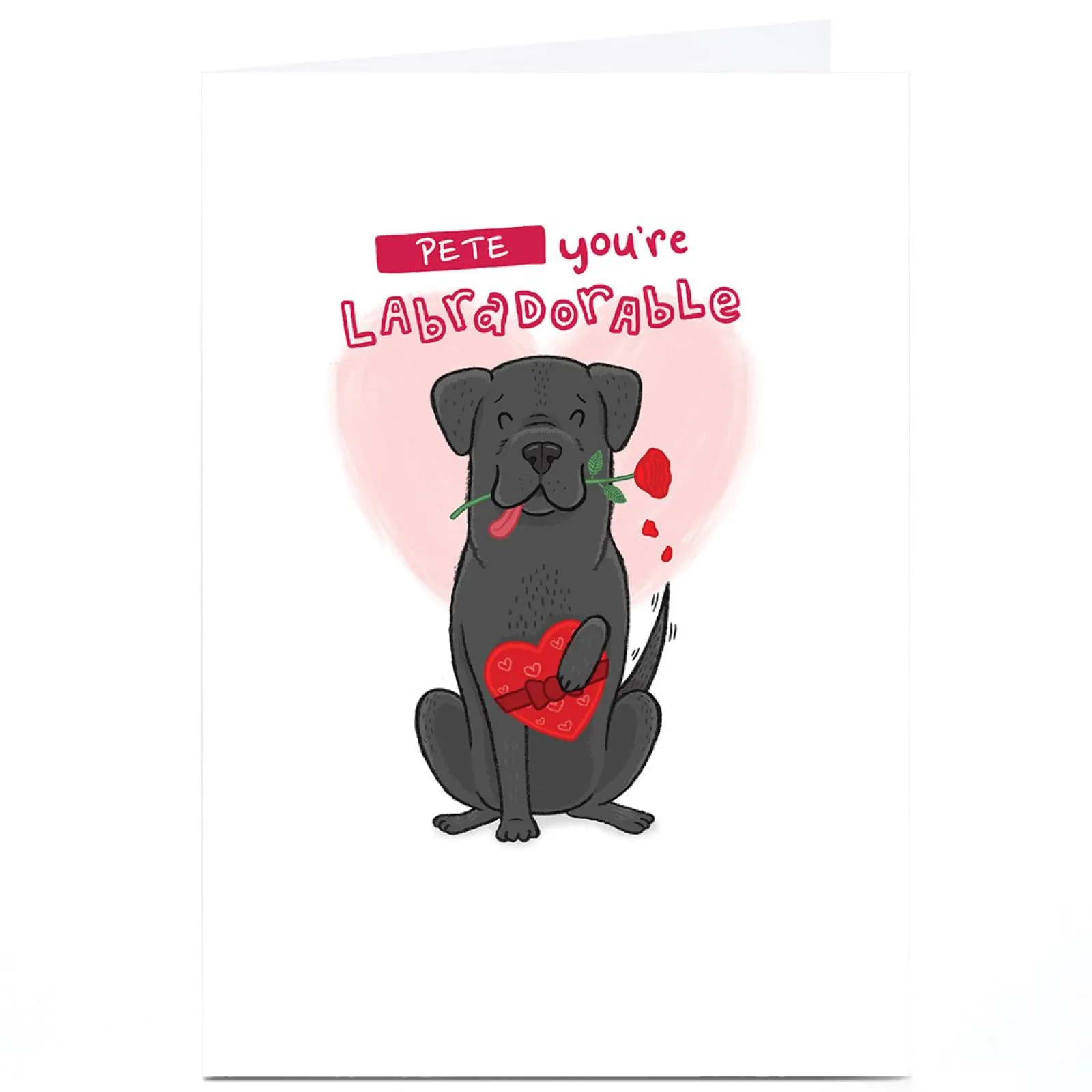 Personalised Blue Kiwi Card - Labradorable BOY For Husband|For Boyfriend
