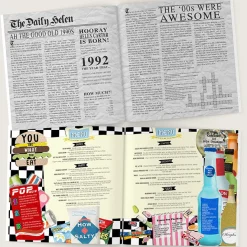 New Personalised Book - Memory Lane 30th Birthday 30Th Birthday|Books