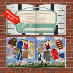 Card Factory Personalised Book - Memory Lane 65th Birthday
