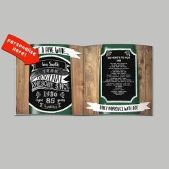 Hot Personalised Book - Memory Lane 85th Birthday Books|Gifts For Him