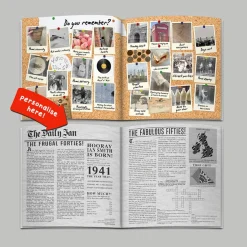 Hot Personalised Book - Memory Lane 85th Birthday Books|Gifts For Him