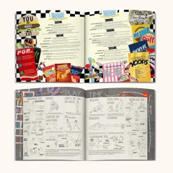 Online Personalised Book - Memory Lane 25th Birthday Books|Gifts For Him