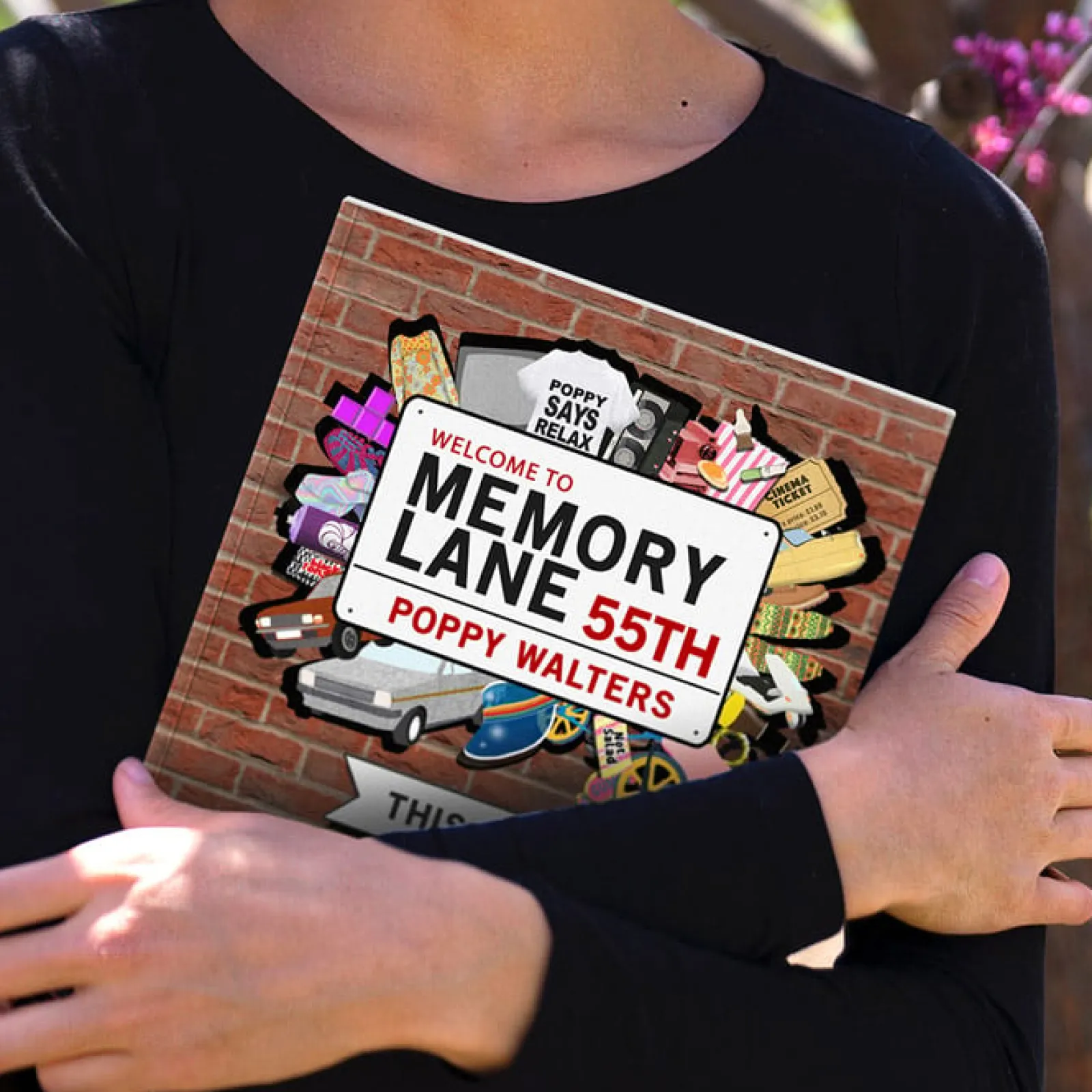 Discount Personalised Book - Memory Lane 55th Birthday Books|Gifts For Him