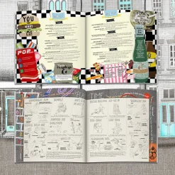 Discount Personalised Book - Memory Lane 55th Birthday Books|Gifts For Him