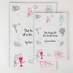 Card Factory Personalised Bride To Be Notebook