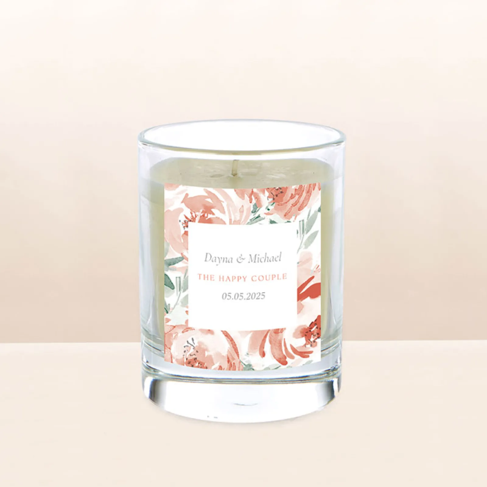 Best Personalised Candle - The Happy Couple Engagement Gifts|Gifts For Couples