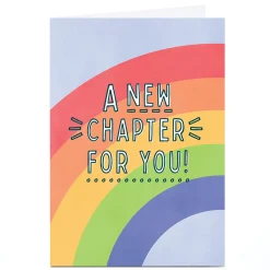 Best Personalised Card - A New Chapter For You New Job|New Home