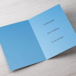 Card Factory Personalised Card - Beach Thong Cartoon