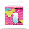 Card Factory Personalised Card - Cocktails