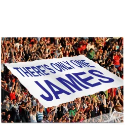 Discount Personalised Card - Crowd Holding Flag Kids For Son|For Nephew