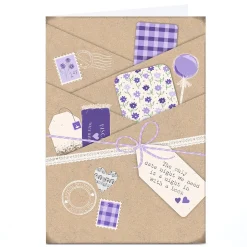 Hot Personalised Card - Date Night in With a Book Female Friend|For Friend