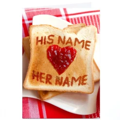 Clearance Personalised Card - Love Toast Invitations|New Home