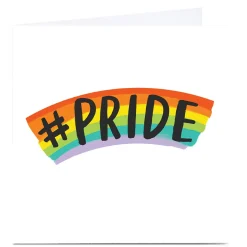 Card Factory Personalised Card - #Pride