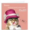 Outlet Personalised Card - Strut Your Fluff Any Occasion|Just To Say