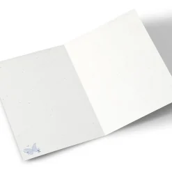 Online Personalised Card - Thinking Of You, Butterflies Thank You|Sympathy