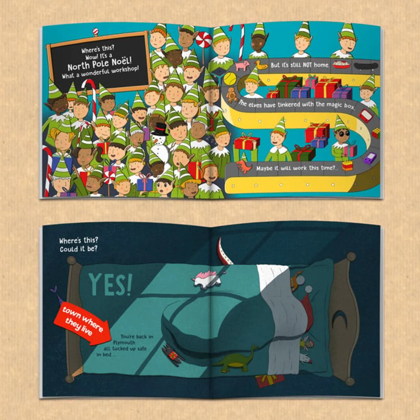 Sale Personalised Christmas Box of Wonder Book Kids Books|Gifts For Kids