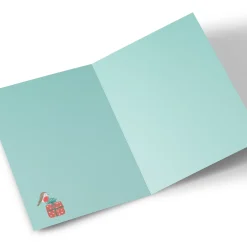 Sale Personalised Christmas Card - Santa's on His Way, Daddy Christmas