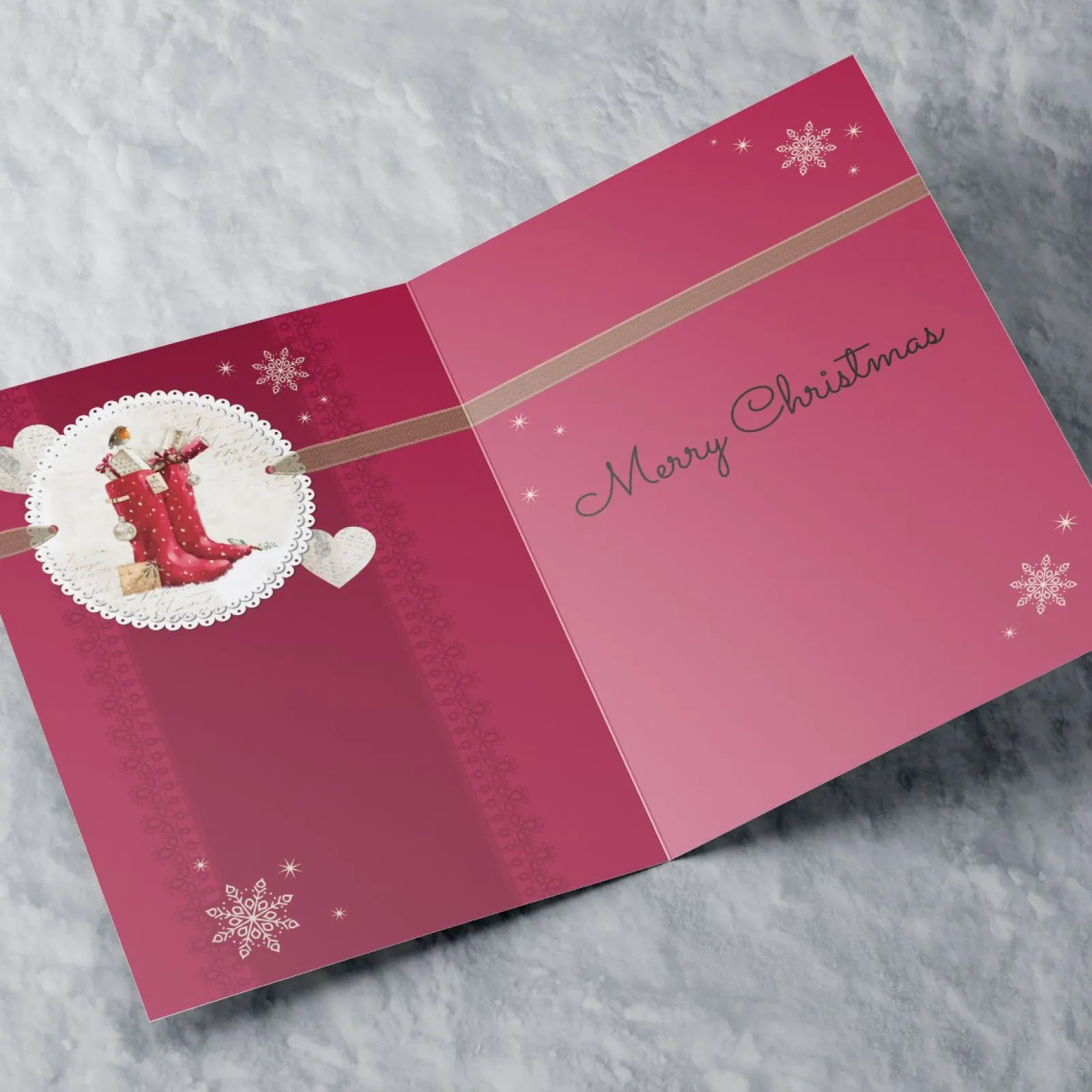 Best Personalised Christmas Card - Especially For You Christmas