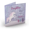 Sale Personalised Christmas Card - Magical Christmas, Daughter Premium Square|Christmas