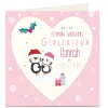 Best Personalised Christmas Card - Flipping Gorgeous Girlfriend Christmas
