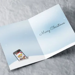 Clearance Personalised Christmas Card - Have Your Selfie A Merry Christmas - Son Funny|Christmas
