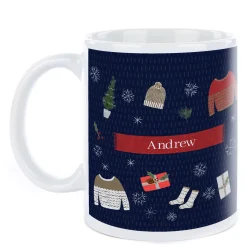 New Personalised Christmas Mug - Christmas Jumpers Kids Personalised Mugs|Mugs